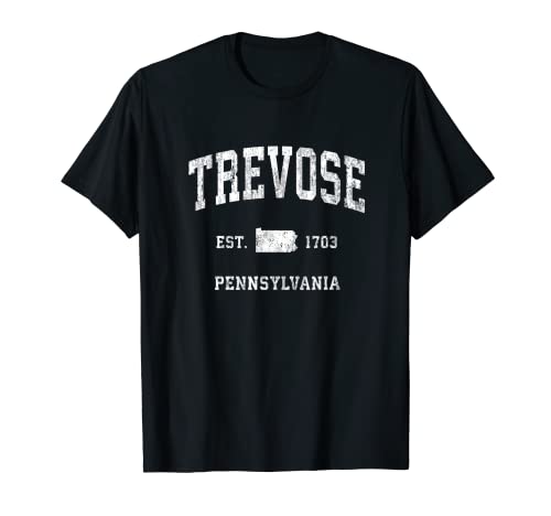 Trevose Pennsylvania PA Diseño deportivo deportivo vintage Camiseta