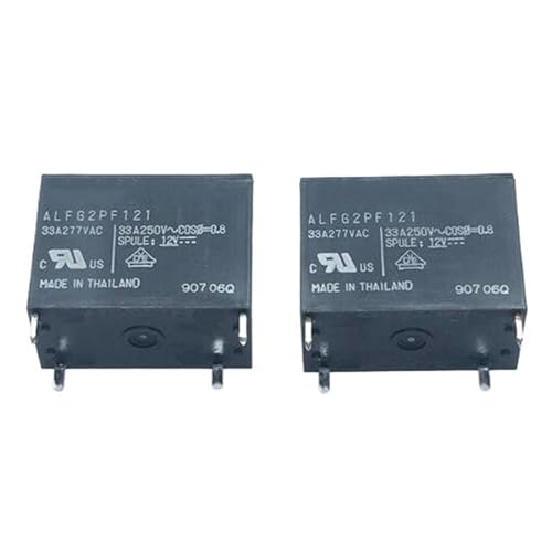 Relais ALFG2PF121 DC12V 33A 4 broches pour circuit imprimé Lot de 10 pièces