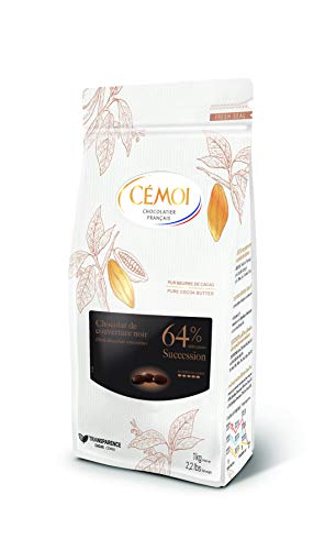  Cémoi Sac Succession Noir 64% Palets Chocolat ...
