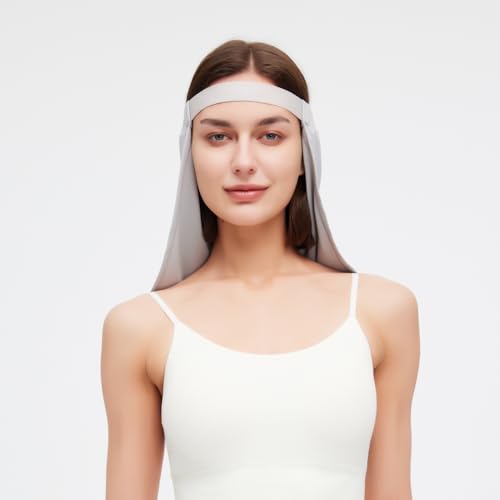 Unisex Neck Gaiter,Sun Protective Neck Drape,Neck Shade,UV Cap Drape,Sun Protection 2 in 1 UV Face Cover,UPF 50+2