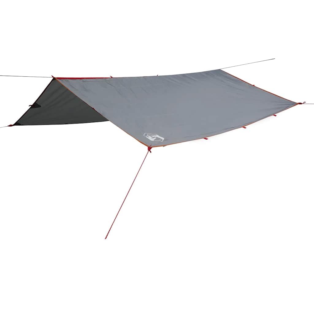 Bâche en polyester 185T bleue – Bâche imperméable avec œillets pour camping en plein air et randonnée (300 x 294 cm) parfaite pour les aventures en plein air