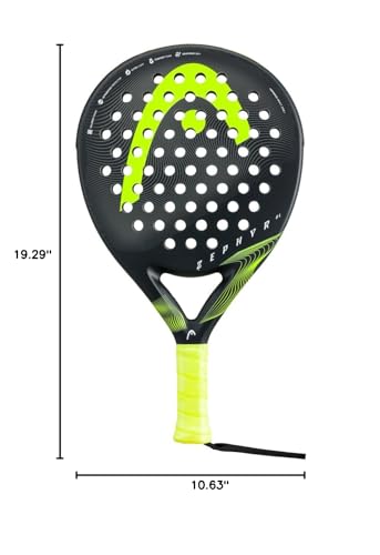 Image of HEAD Graphene 360 Zephyr Padel /Pop Tennis Paddle Series (Zephyr,Pro, UL)