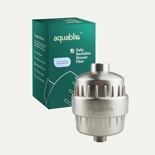 Aquabliss SF100 Daily Revitalize Shower Filter - Brushed Nickel - Image 2