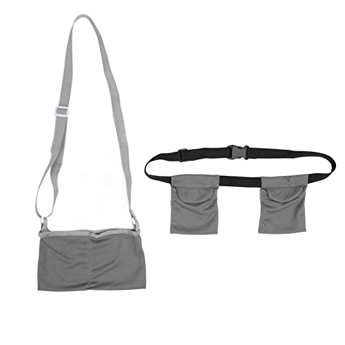 Mastektomie Drainagebeutel Tasche, Verstellbarer Drainage Gürtel mit Duschbeutel, Weiche Baumwolle, Wiederverwendbar, für Drainagen nach OP & Brustrekonstruktion