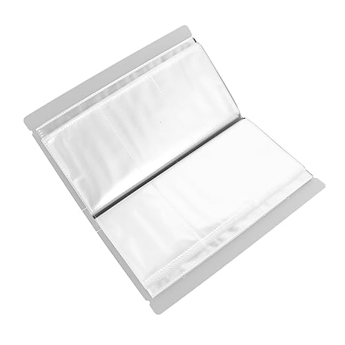 LIFKOME Álbum Transparente para Cartas Coleccionables De Organizador Ligero y Portátil con Fundas De PP Resistentes para Postales Tickets De Conciertos y Billetes De Avión