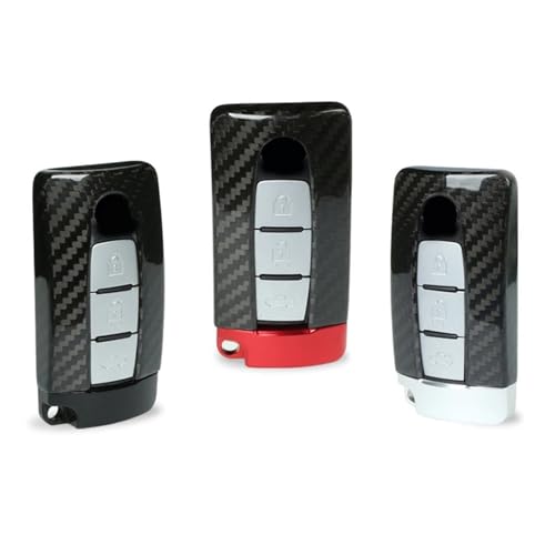 Funda de fibra de carbono para llave Infiniti Q50 Q60 Q70 QX30 QX50 QX60 protector inteligente 6