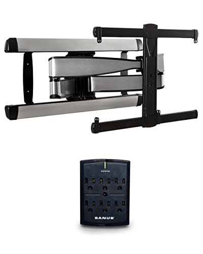 SANUS Full Motion TV Wall Mount for TVs Up to 90" Surge