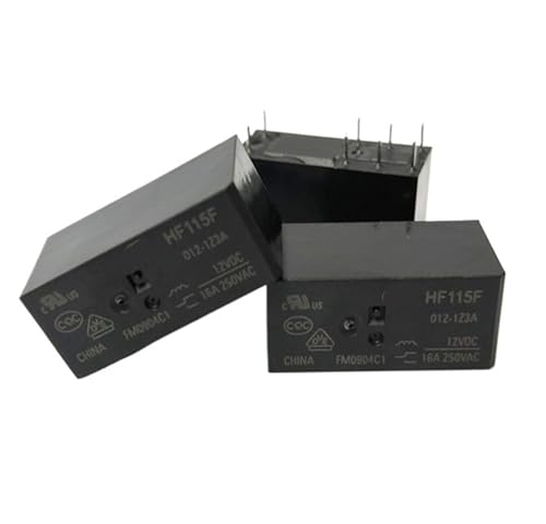 HF115F 012-1Z3A relé de alta capacidad 16A y 250V con bobina estable de 12V CC 2