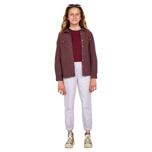Image of Volcom Girls' Getting Rad Plaid Long Sleeve Flannel Shirt
