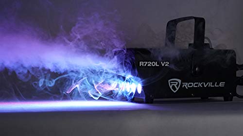 Rockville R720L+RFJG R720L Fog/Smoke Machine+Remote+Multi Color Led Built In!+Gallon Fluid thumb #7
