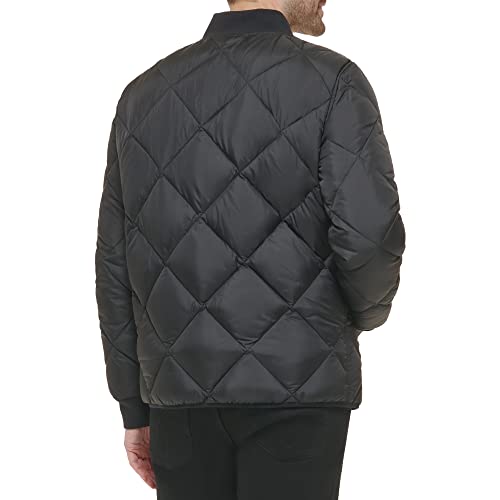 Image of Calvin Klein Men's Reversible Diamond Quilted Jacket