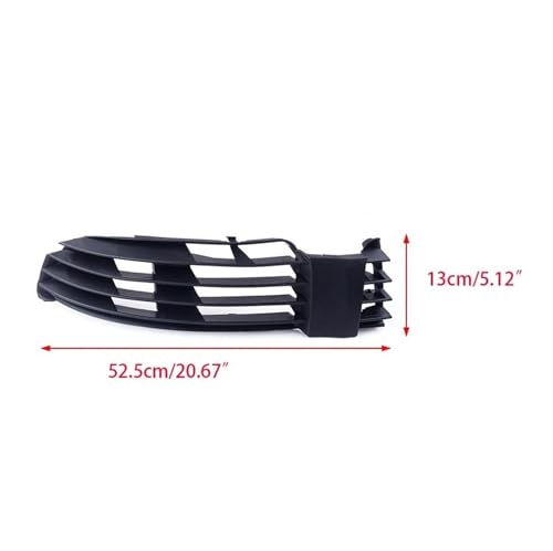 Panneau de calandre antibrouillard anti-choc ABS pour Passat B5 3B0853666 - 3