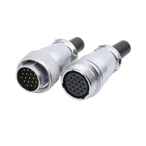 Adaptador industrial de metal M24 conector eléctrico WS24 TQ+ZQ
