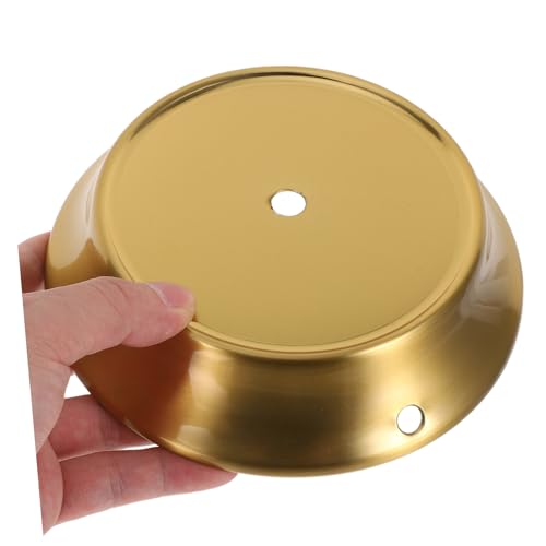 Base de lámpara redonda de hierro fundido resistente para iluminación 4