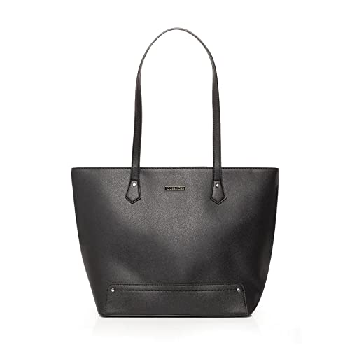 Sac fourre-tout Safiya Jocee & Gee grand cabas noir aux finitions soignées