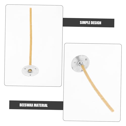 Mechas para velas Tofficu preenceradas 100 pcs miniatura 5