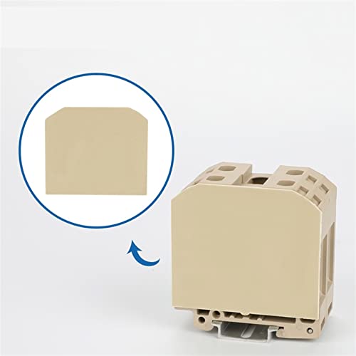 Placa de barrera AP70 para conector SAK70EN y bloque de terminales de carril DIN, 10 unidades 7