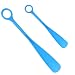 Plastic Shoe Horn, Leather Handled Shoe Horns for Men, Women, Kids, Seniors and Pregnancy, Boots(Gold)