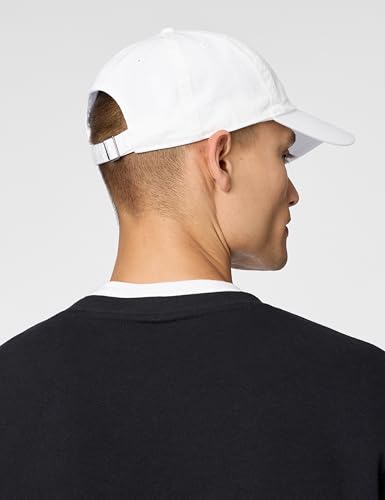 Nike Unisex Club Cb FUT WSH L Baseballkappe, White/Black, M/L 3
