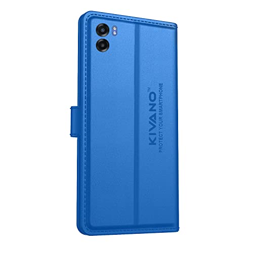Image of KIVANO Compatible with Oppo K10 5G / Realme Narzo 50 5G Flip Cover | Leather Finish | Inside Pockets & Inbuilt Stand | Shockproof Wallet Style Magnetic Closure Back Cover Case