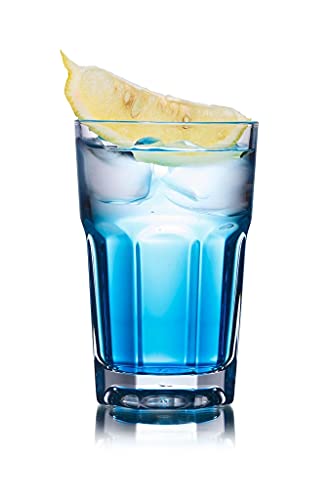 Image of 300ml Clear Glass Tumbler, Highball Drinking Glasses for Cocktails, Juices, Milkshakes (1, 300ML)