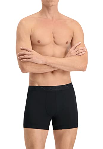 PUMA Herren Boxer Unterwäsche, Schwarz, M EU – Ansicht 4