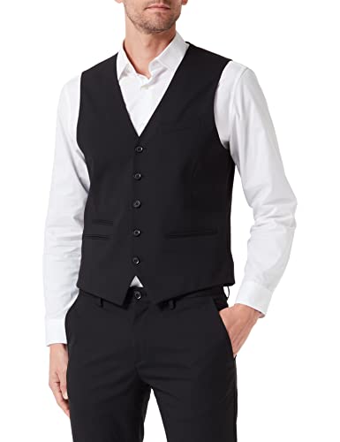 Gilet homme s.Oliver ajusté veste sans manches pour mi-saison et superposition décontractée