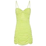 Pepe Jeans Telma Vestido Fiesta, Verde (Lime 638), Medium para Mujer