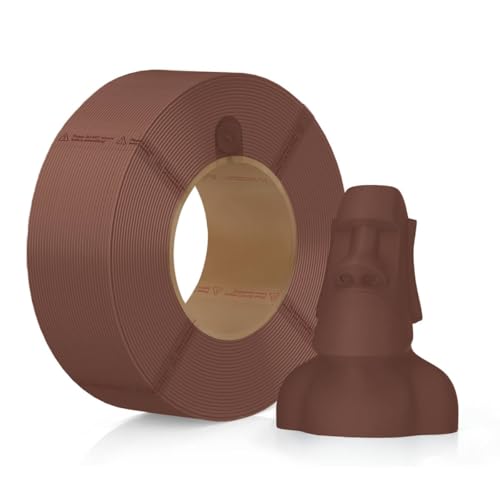 Bambu Lab PLA Matte Filament 1.75mm 1kg Spool - PLA 3D Printer Filament, Smooth Finish, Low Warp, Easy to Print, Compati