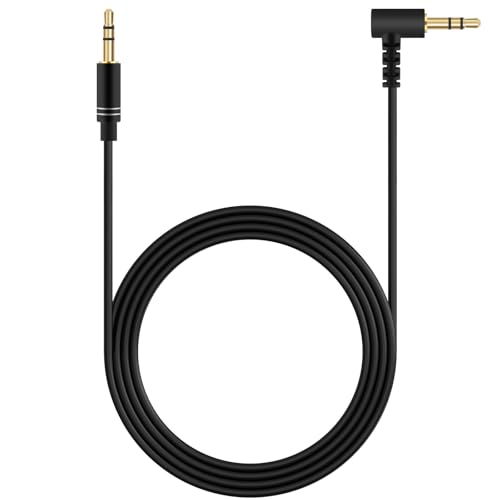 Linkidea Audio Cable for Beats Solo 4/3/2, Studio Pro/3/2, V-Moda Crossfade M-100, Crossfade LP2/M-80 Headphones, 3.5mm TRRS to TRS Replacement Aux Cord (4.9ft/1.5m)