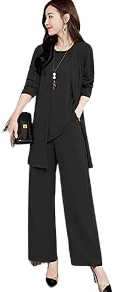 カジュアルなスリーピース黒L 種類21：M )&frasl;A：黒スリーピーススーツ.ベスト メンズ ファッション 服