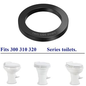 Image of Premium RV Toilet Seal - Compatible with 300 /310 /320, Flawless Replacement for 300 310 320 Toilets, Includes Repair Kit