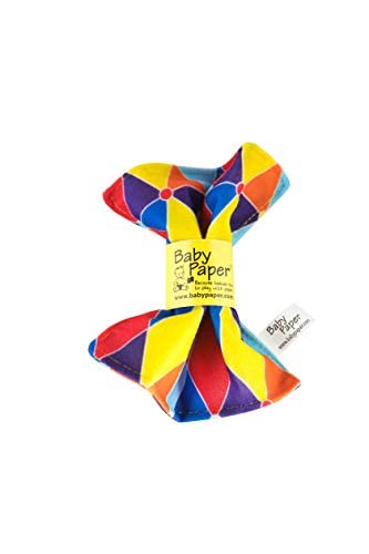 Baby Paper - Crinkly Baby Toy - Triangle Print