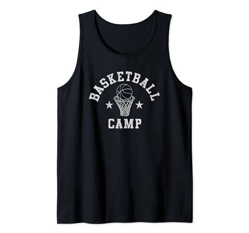 Basketball Camp Jersey Text Débardeur Cover