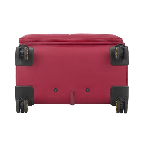 Image of Safari Flexa 69 Red Trolley Bag with Dual Wheels