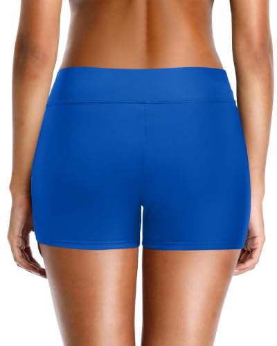 Image of Womens V Cross Swim Shorts Tummy Control Bottoms (Available in Plus)