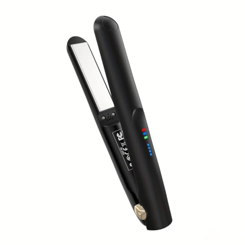 Plancha para el cabello negra miniatura 1