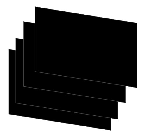 House of card & Paper A6 160 gsm die di colore