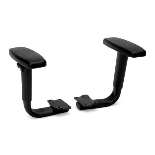 HON Adjustable Height Arm Kit for 5700 Series Task Chair - Black - 2 / Pair