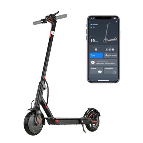 Electric Scooter for Adults 19 MPH Lightweight, 350W Foldable 2 Braking Scooter...