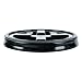 Restaurantware-LID ONLY: Clean Tek Professional 12.75 Inch Gamma Seal Lid, 1 Cover With Gasket - Pail Sold Separately, Fit 3.5 And 5 Gallon Bucket, Black Plastic, Ideal For Dry Pet Food