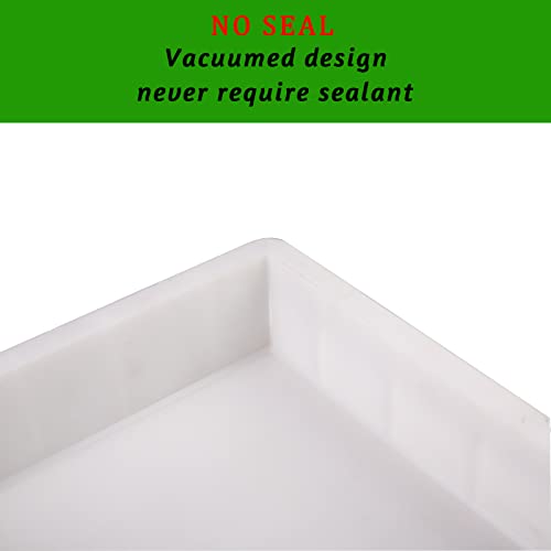 Kalinta Epoxy Mold with Divider Adjustable-15.7x7.9x2.3 in No-Seal Large Resin Mold Integrated Clamping System - Perfect for Beginners & Experienced Artists Alike-Ideal for Creative Resin Art Projects