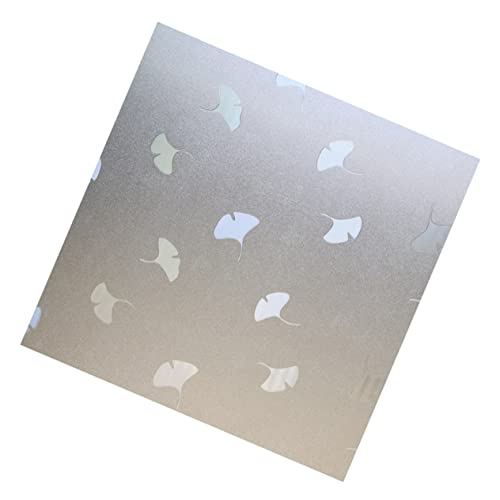 Vinilo electrostático traslúcido con diseño de hojas de ginkgo miniatura 1