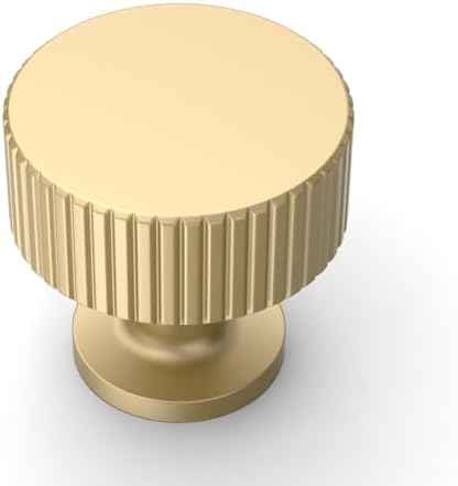 Asidrama 10 Pack Brushed Gold Kitchen Cabinet Knobs Drawer Cabine...