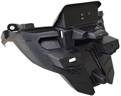 Guardabarros trasero con placa LED de hoja compatible con Yamaha Zuma 125 2022-2024