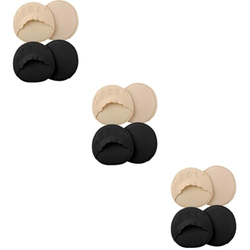 NOLITOY 3sets Invisible Socks Toe Slots Thin Half Socks for Women Men Breathable 2pairs*3