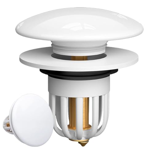 Bexdug Tapon para Desague De Lavabo De Bano,Rejilla Desague Lavabo Baño | Enchufe Antiolor para Interior Casa Lavandería Ducha Aseo