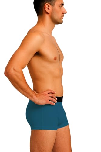Image of HK47 Men Underwear Pack, Ice Silk Stretchable Breathable Trunks, Regular Fit Men's Brief, Anti Bacterial Quick Dry Innerwear for Men