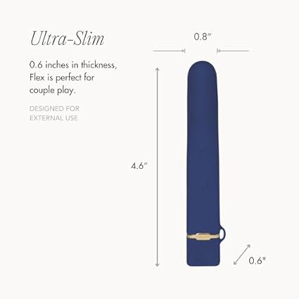 Crave - Flex Vibrator Adult Toy Blue