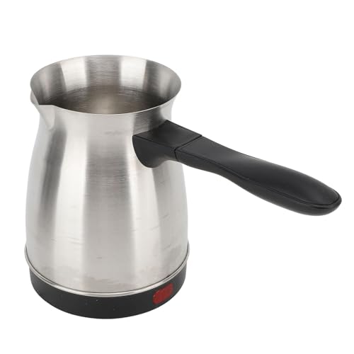 Cafetera eléctrica aqxreight 600 ml acero inoxidable miniatura 4